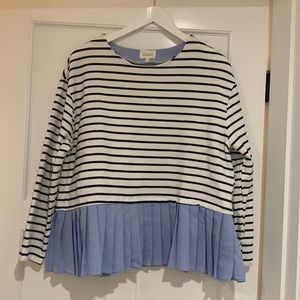 Anthropology striped shirt